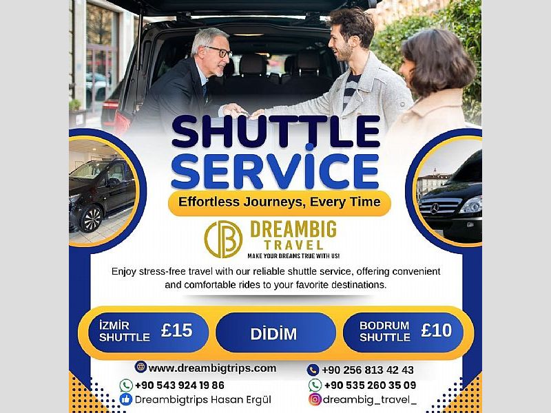 DİDİM - İZMİR SHUTTLE SERVİS